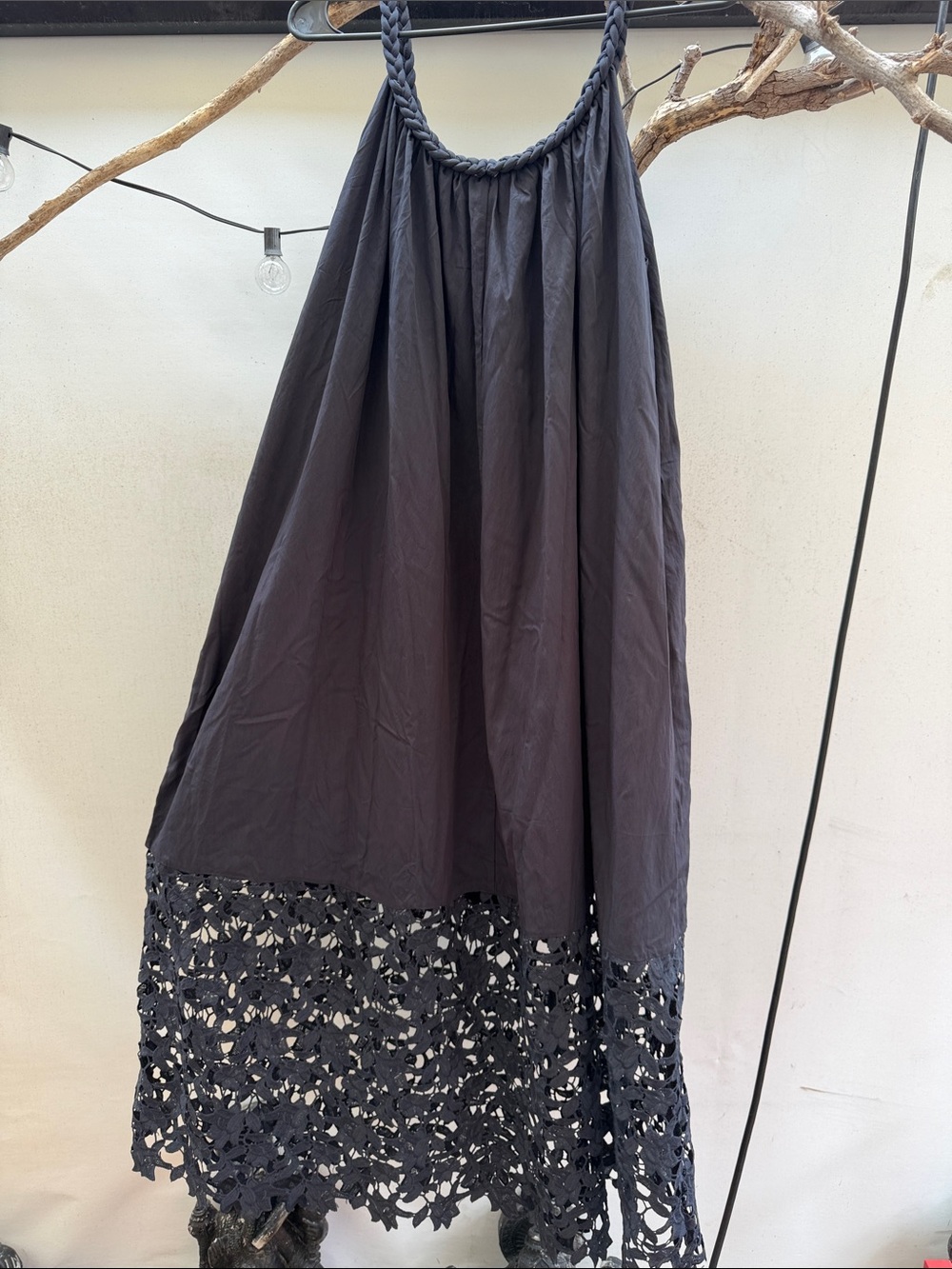 Tracy Evans Black Braided Strap Dress - Picture 2 of 4